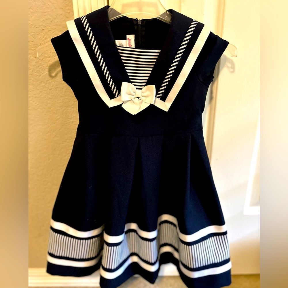 Navy Blue Sailor Dress